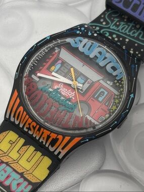 Swatch Watch - SUJZ111 - STREET CLUB - Club Special 2009